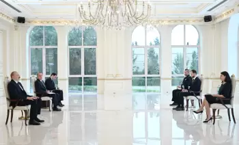 Azərbaycan Prezidenti Fransanın ölkəmizdə yeni təyin olunmuş səfirinin etimadnaməsini qəbul edib