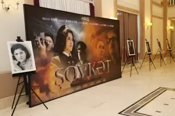 Azərbaycanın ilk qadın gəmi kapitanına həsr olunmuş “Şövkət” filmi təqdim edilib - FOTOLAR