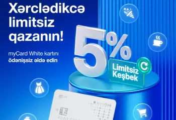 “AccessBank”dan pulsuz debet kart: “myCard White” ilə hər alış-veriş daha sərfəli!