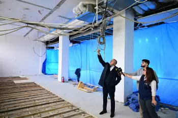 “Moskva” univermağının binasında qanunsuz təmir işləri aparılıb