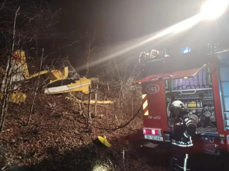 Türkiyənin yanğınsöndürən təyyarəsi Xorvatiyada qəzaya uğradı - pilot həlak oldu