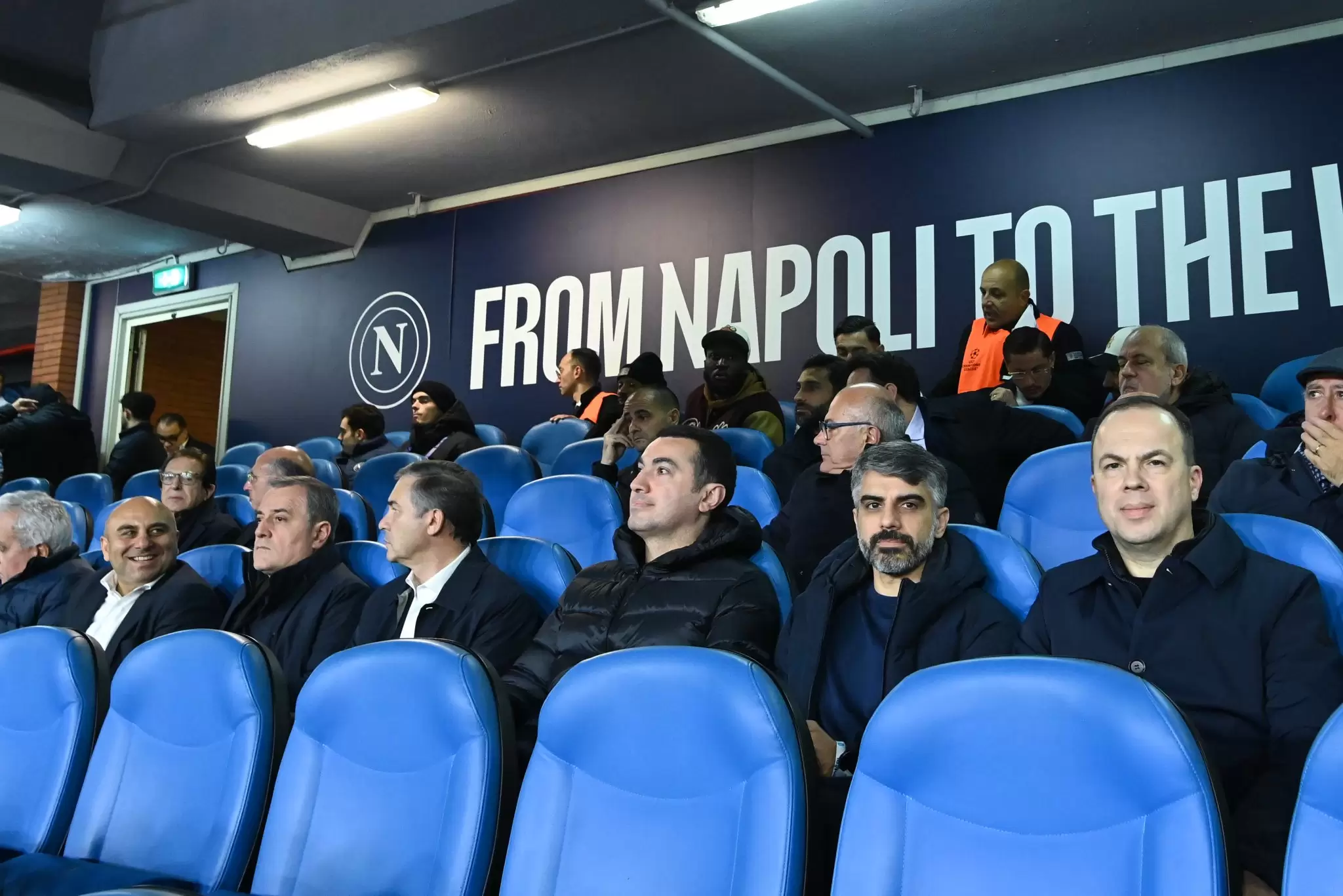 Ceyhun Bayramov “Qarabağ”ın oyununu stadionda izlədi