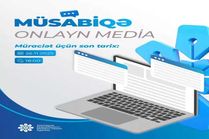 Medianın İnkişafı Agentliyi onlayn media subyektlərinə dəstək üçün müsabiqə elan edir