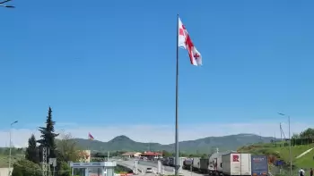 Gürcüstan Azərbaycanla sərhəddə yoluxmuş çiçəklər daşıyan yük maşınının saxlanıldığını bildirib