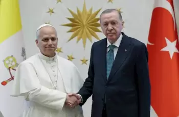 Roma Papası Ankarada Ərdoğanla görüşüb