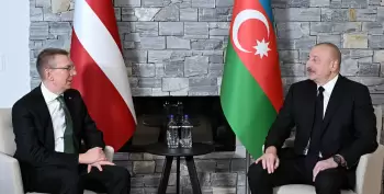 Prezident İlham Əliyev latviyalı həmkarını təbrik edib