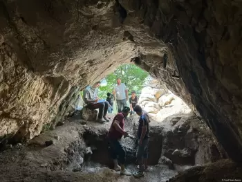 Azərbaycan və Ruiya arxeoloqları "Azıx" mağarasında qazıntılar aparır