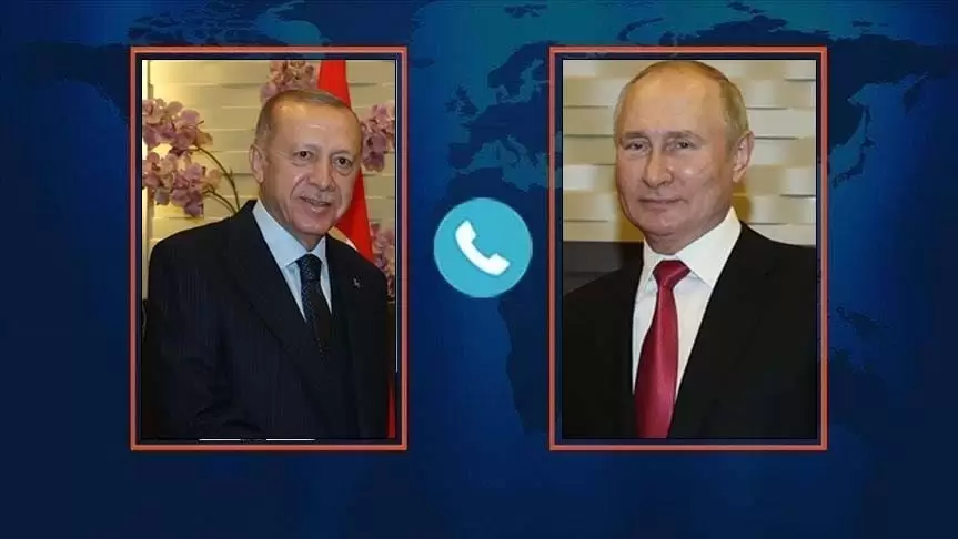 Putin və Ərdoğan telefon danışığı aparıb