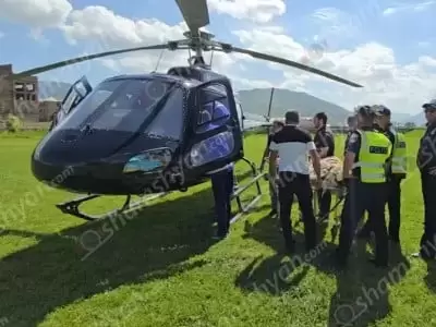22 yaşlı gənc 102-ci hərbi bazanın atış poliqonuna daxil olub və partlayış nəticəsində xəsarət alıb