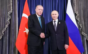 Ərdoğan Putinlə görüşdə Ukrayna ilə bağlı təklif irəli sürüb