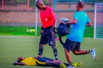 Oyun zamanı futbolçu vəfat edib