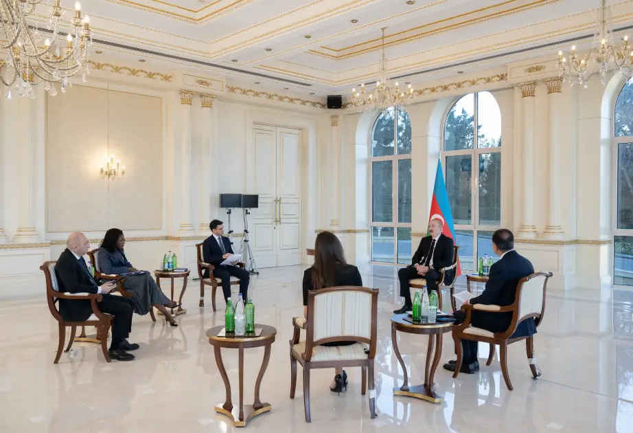 Azərbaycan Prezidenti: Biz Konqresin tamamilə absurd sayılan 907-ci düzəlişi aradan qaldıracağını gözləyirik