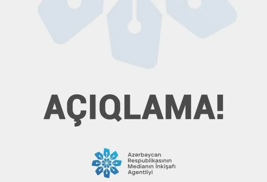 Prezidentin adından məlumat yayıldı, MEDİA "Meta"ya müraciət etdi