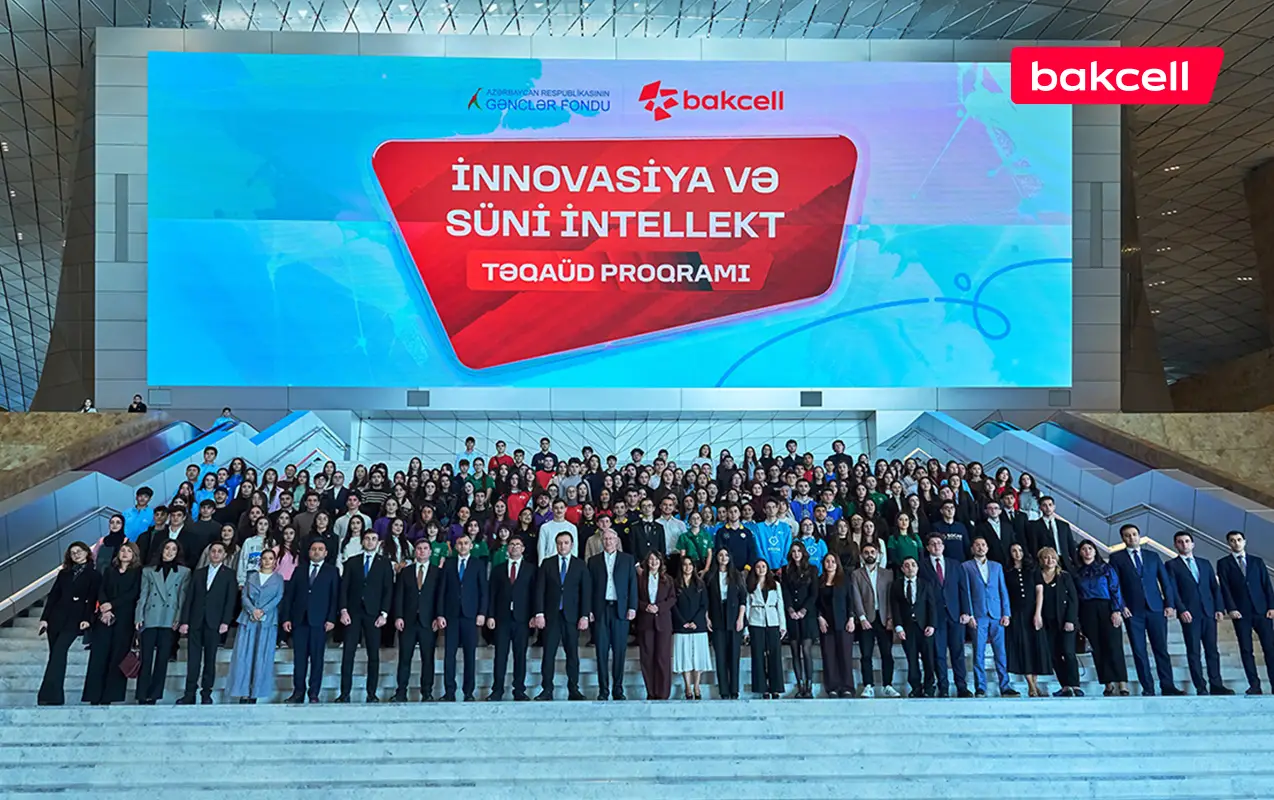 "Bakcell" və Gənclər Fondu “İnnovasiya və Süni İntellekt” üzrə təqaüd proqramını elan edir