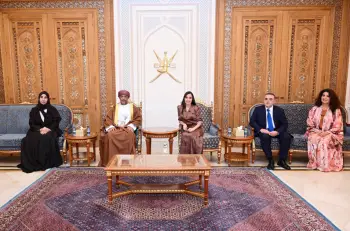 Leyla Əliyeva Omanda səfərdədir