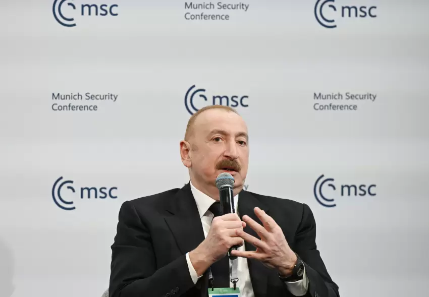 Prezident İlham Əliyevin Almaniyaya səfəri ilə bağlı paylaşım edilib