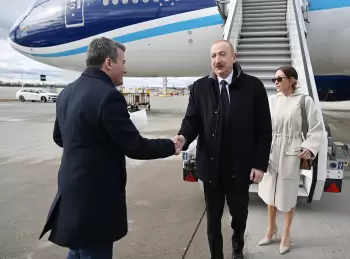 Prezident İlham Əliyev Almaniyaya səfərə gedib