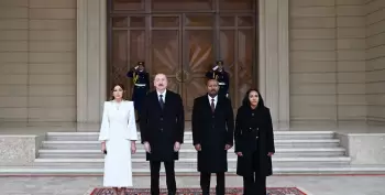 Efiopiyanın Baş nazirinin rəsmi qarşılanma mərasimi olub