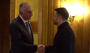 Zelenski Münhendə Rza Pəhləvi ilə görüşüb