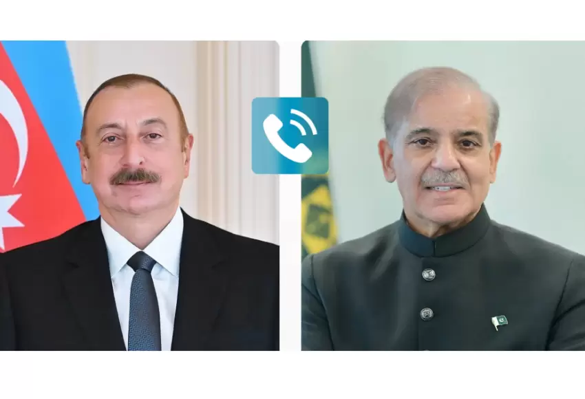 Prezident İlham Əliyevlə Pakistanın Baş naziri Məhəmməd Şahbaz Şərif arasında telefon danışığı olub