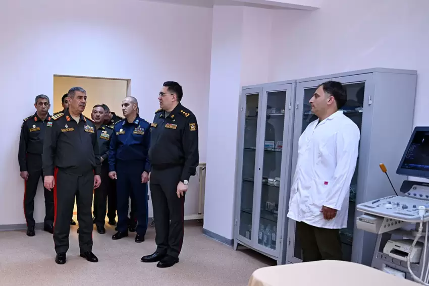 Yeni hərbi obyektlər istifadəyə verilib