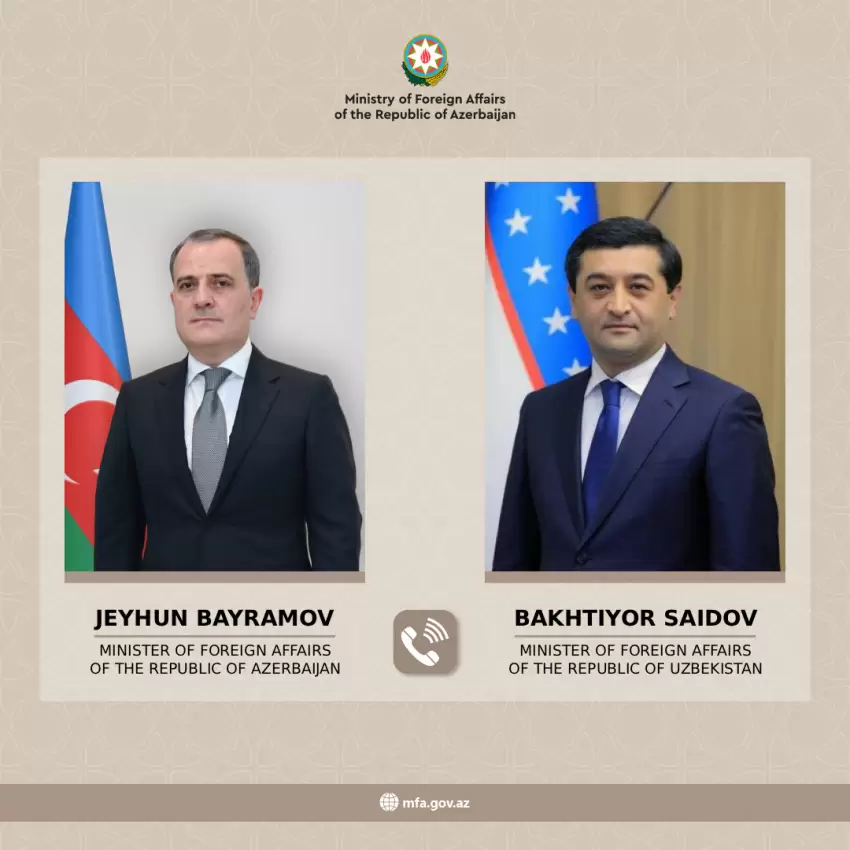 Özbəkistan XİN rəhbəri Naxçıvana dron hücumundan narahatlığını bildirib