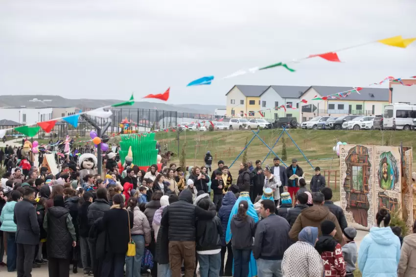 Cəbrayıl rayonunun yenidən qurulan Horovlu kəndində Novruz festivalı və sərgi-satış yarmarkası keçirilib