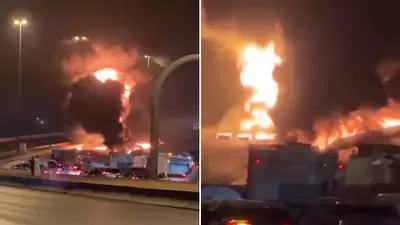 Ər-Riyadda ABŞ səfirliyində partlayışdan sonra yanğın baş verib - “Reuters”