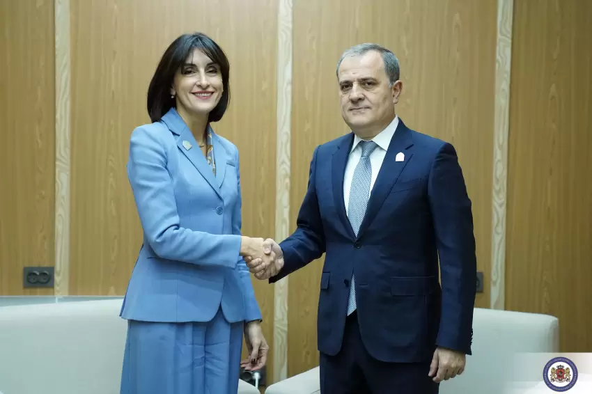 Ceyhun Bayramov gürcüstanlı həmkarı ilə İranın Naxçıvana hücumunu müzakirə edib