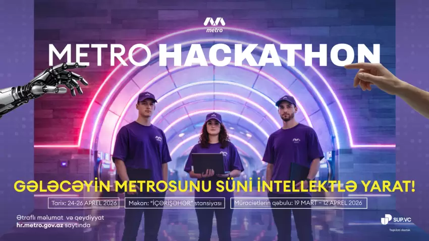 Bakıda “Metro Hackathon” təşkile diləcək