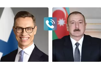 Finlandiya Prezidenti Azərbaycan liderinə zəng edib