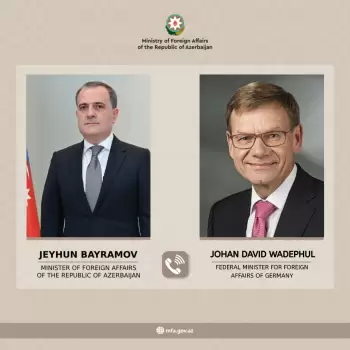 Almaniyanın xarici işlər naziri Ceyhun bayramova zəng edib