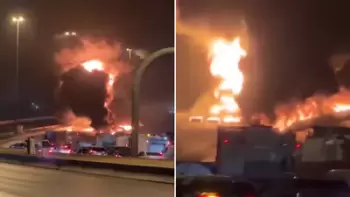 Ər-Riyadda ABŞ səfirliyində partlayışdan sonra yanğın baş verib - “Reuters”