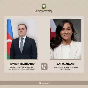 Kanada XİN başçısı vətəndaşlarının İrandan təxliyyəsinə görə Ceyhun Bayramova təşəkkür edib