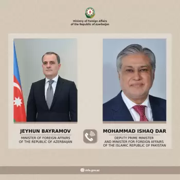 Azərbaycan XİN rəhbəri Məhəmməd İshaq Darla telefonda danışıb