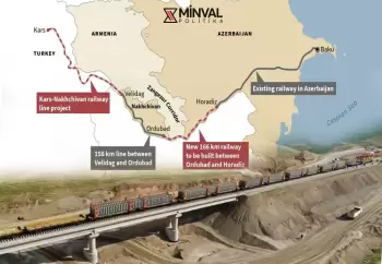 Ermənistan: Cənub bölgəsi Naxçıvan dəmir yolu ilə şimalla birləşdirilə bilər