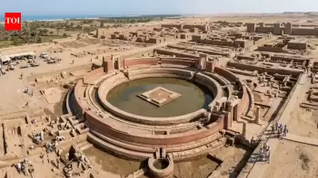 Misirdə nadir dairəvi məbəd tapıldı: su ibadəti ilə əlaqələndirilir