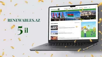 Renewables.az portalının 5 yaşı tamam olur