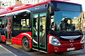 Metronun fəaliyyətinin dayandırılması ilə əlaqədar "BakuBus" xəttə əlavə avobuslar buraxıb