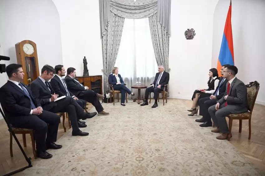 ABŞ nümayəndə heyəti TRIPP layihəsini müzakirə etmək üçün Ermənistana gedib