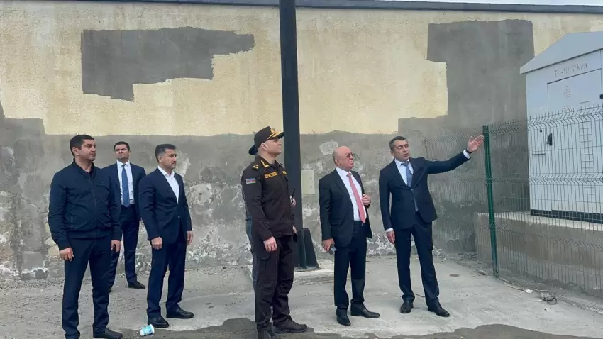 Kəmaləddin Heydərov yanğın baş verən əraziyə gedib