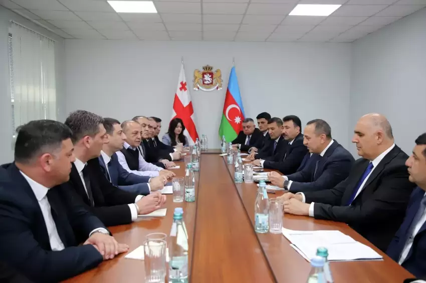Azərbaycan və Gücüstan sərhəddə polisin fəaliyyətinin güclənməsini müzakirə edib