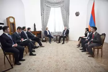 ABŞ nümayəndə heyəti TRIPP layihəsini müzakirə etmək üçün Ermənistana gedib