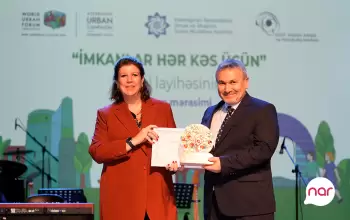 “Nar” “İmkanlar hər kəs üçün” layihəsinin bağlanış mərasimində iştirak edib