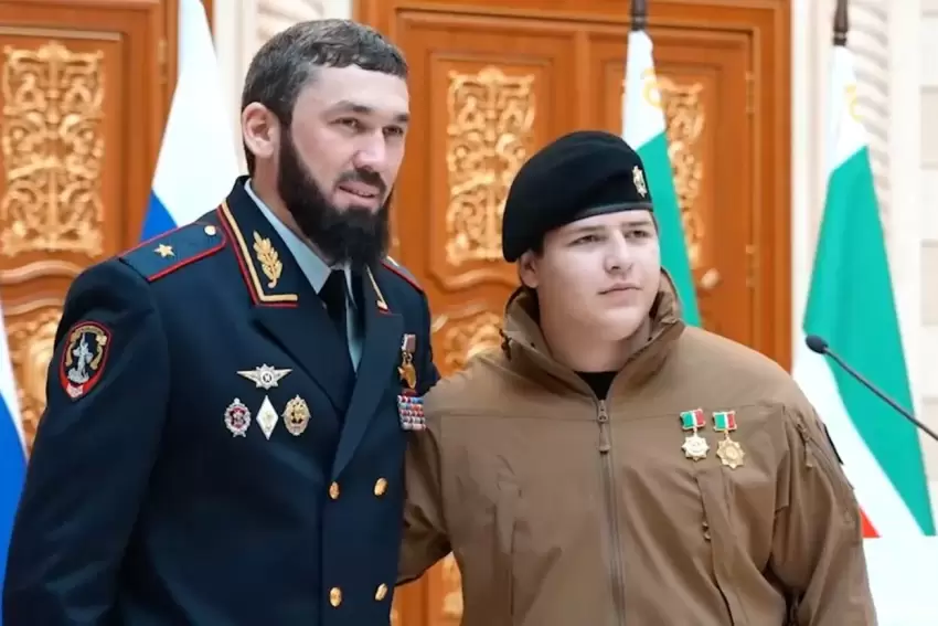 Ramzan Kadırovun oğulları Səudiyyə şahzadəsi ilə görüşdə iştirak ediblər