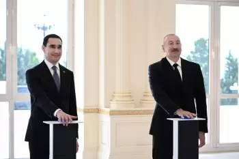 Azərbaycan və Türkmənistan prezidentlərinin iştirakı ilə “Dostlug” tankerinin onlayn formatda hədiyyə olunması mərasimi keçirilib