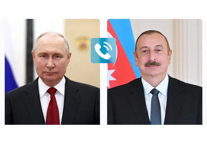 Putin Azərbaycan Prezidentinə zəng edib