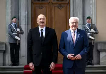 Azərbaycan və Almaniya prezidentlərinin təkbətək görüşü keçirilib