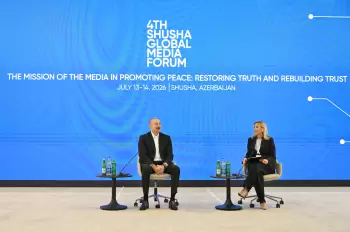 Prezident İlham Əliyev IV Şuşa Qlobal Media Forumunun açılışında iştirak edib