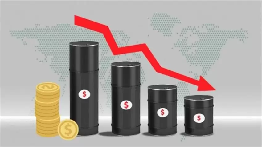 Dünya bazarında xam neft 2,%-dən çox ucuzlaşıb